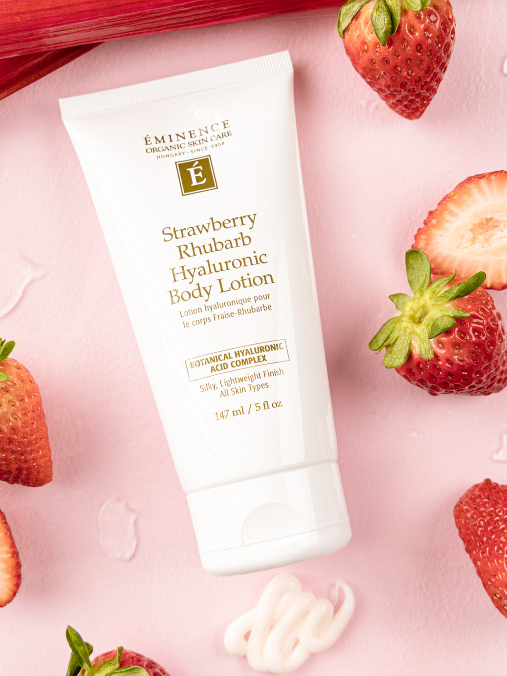 Eminence Strawberry Rhubarb Hyaluronic Body Lotion